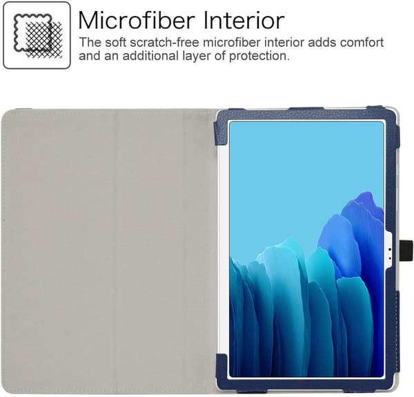 BLÅT LUKKET ETUI TIL SAMSUNG GALAXY TAB A7 10.4'