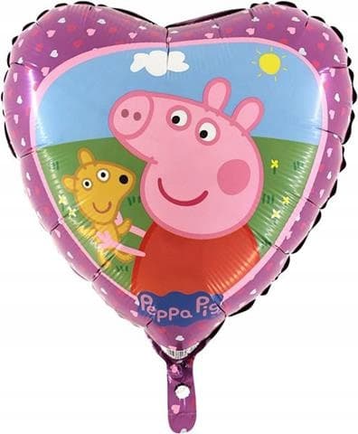 Gurli Gris folieballon 18"", 1 stk.