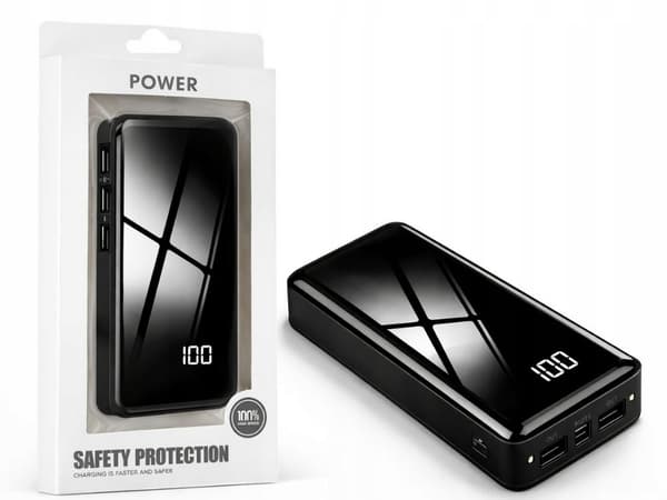 powerbank 20000 mAh 2LED (100)