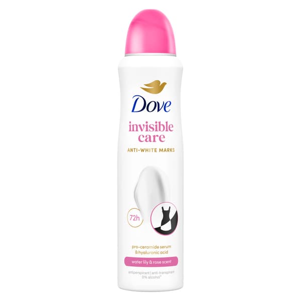 DOVE SPRAY INVISIBLE CARE 150ml