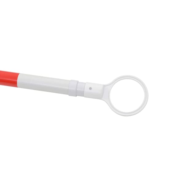 vidaXL 2 hopfällbara trafikkoner, plast, 116-197 cm