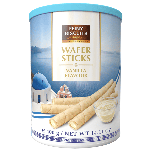 Feiny Biscuits Wafer Rolls med vaniljfyllning 400 g