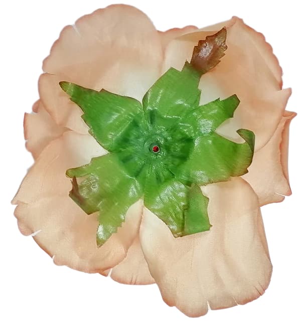 Kunstig roseblomsthoved hebraisk dekorativ