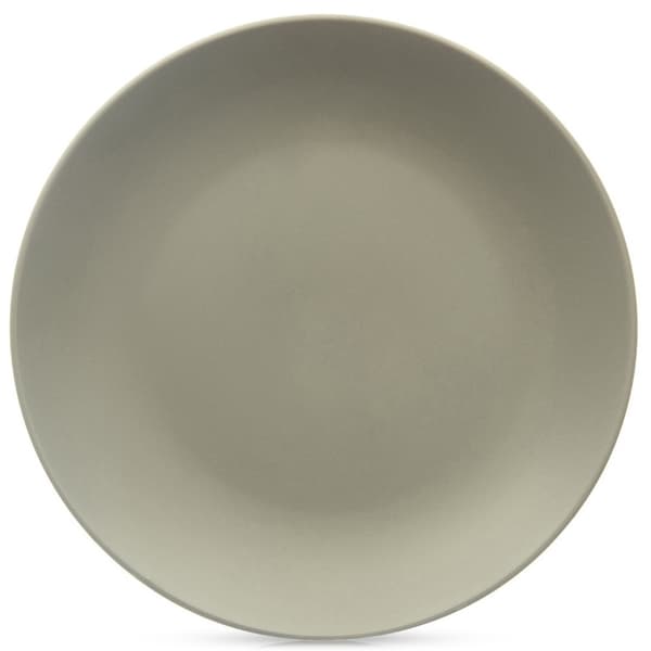 Grön keramisk middagstallrik 27 cm