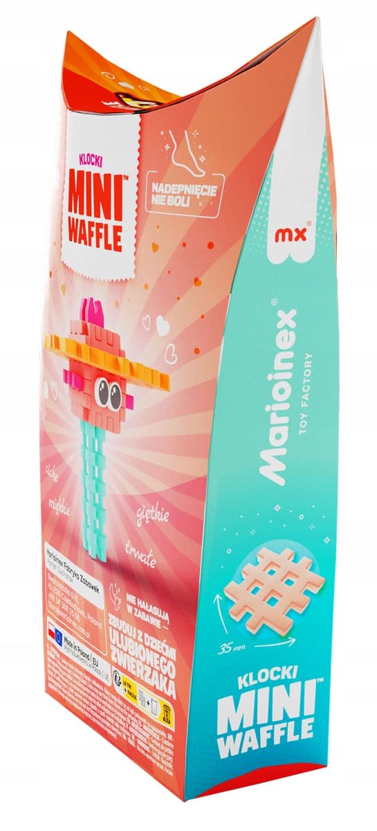Marioinex Mini Waffle POCKET PETS - MEDUZA set