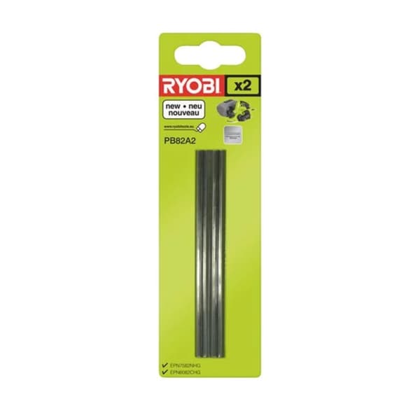 RYOBI sähköhöyläm terät 82 mm (2 kappaletta)