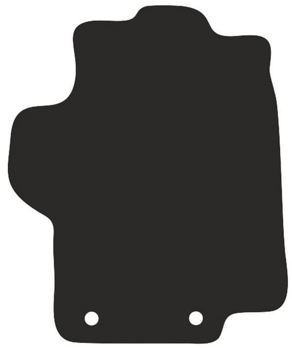 polyamid førermåtte til Peugeot 1007 minivan 2004-2009 med gummibagside