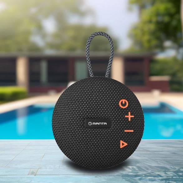 Trådløs Bluetooth-højtaler MANTA SPK02GO Sort-orange