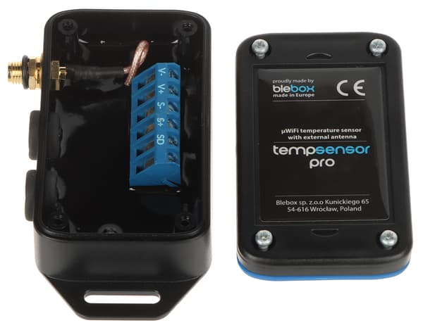 TEMP-SENSOR-PRO/BLEBOX Wi-Fi TEMPERATURGIVARE