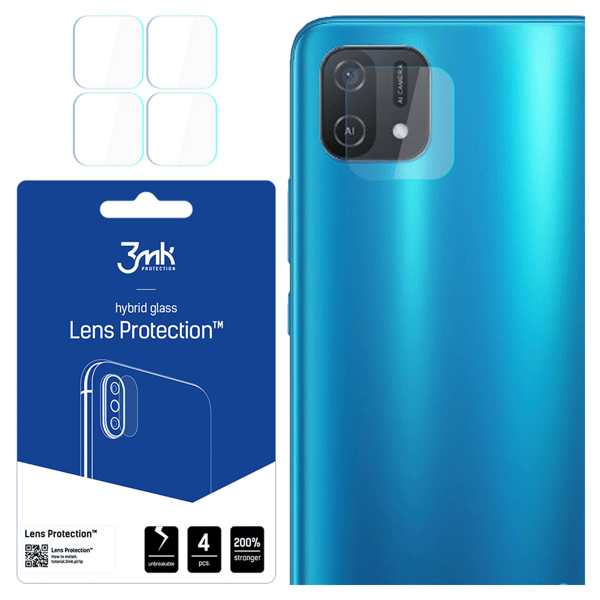 Oppo A16k - 3mk linssinsuoja
