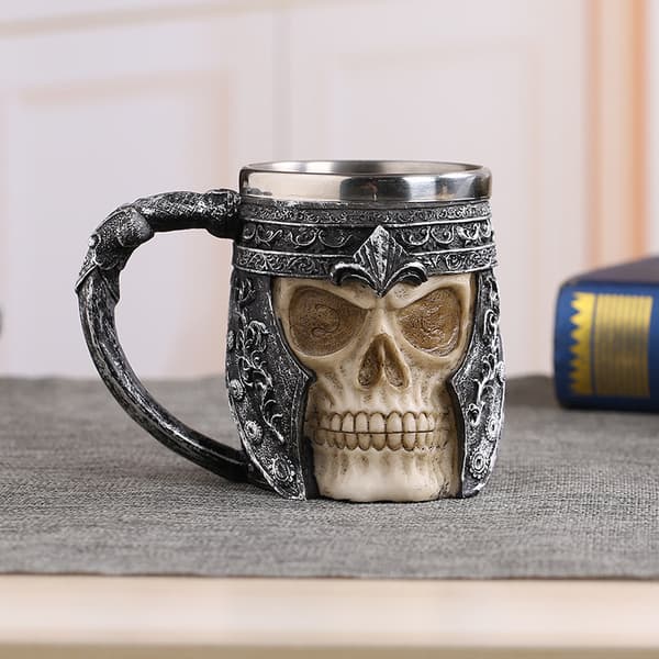 Epic Viking Kranie Krus Rustfrit Stål 400ml