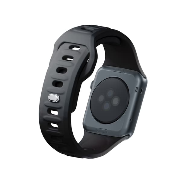 38/40/41/42 mm Sort (lille) - 3mk Silikone Urrem til Apple