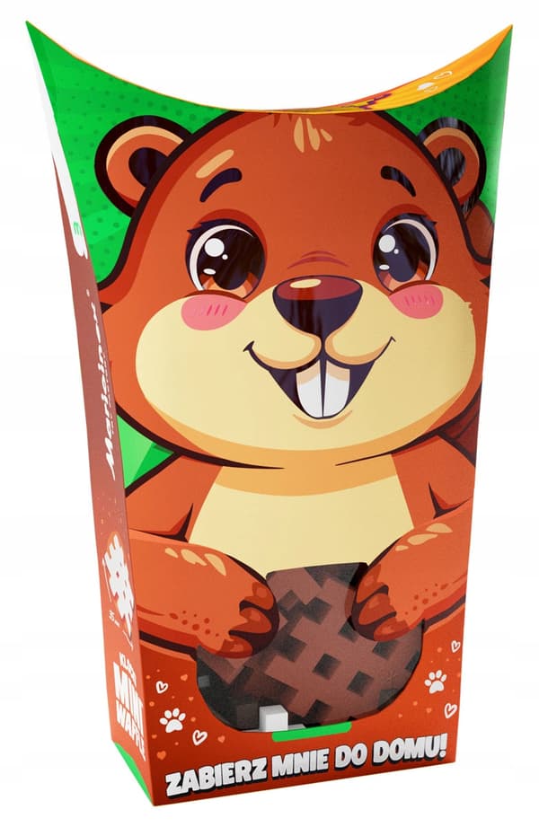 Marioinex Mini Waffle POKET PETS - BÓBR set