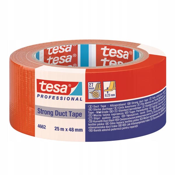 201850 tesa Gipsbånd 25m:48mm orange