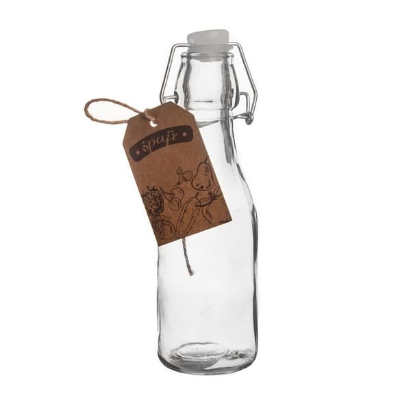 Glasflaska med klipp 290 ml