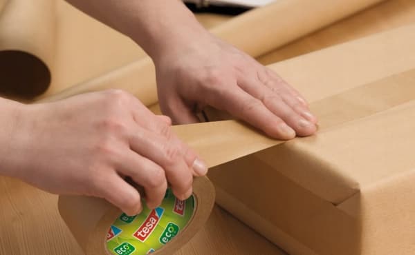 TESA tesapack papir FSC certificeret etiket
