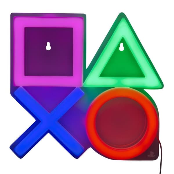 Lampe Neon Ikoner Symboler - PlayStation