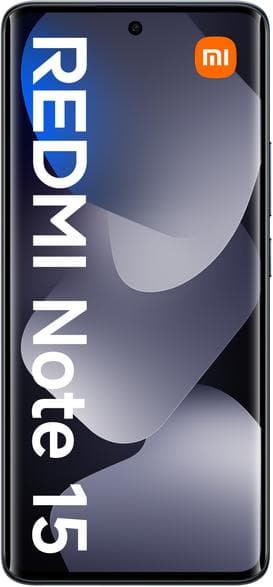 XIAOMI Redmi Note 15 Smartphone 4G (LTE) 8GB/256GB Sort