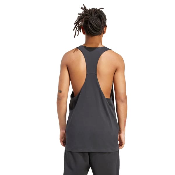 Herre træningstanktop adidas POWER STRINGER sort JV5139 r S