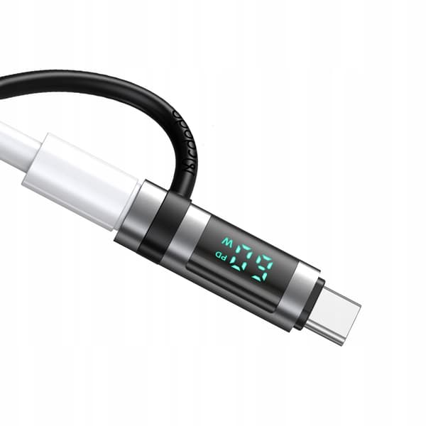 MCDODO ADAPTER USB-C USB TYP C TILL LIGHTNING IPHONE 60W MÄTARE