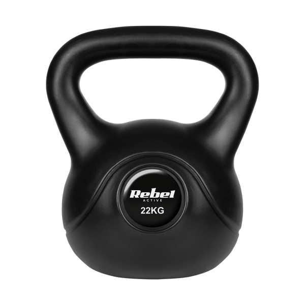 Kettlebell 22 kg kettlebellviktboll för ABS Rebel-övningar