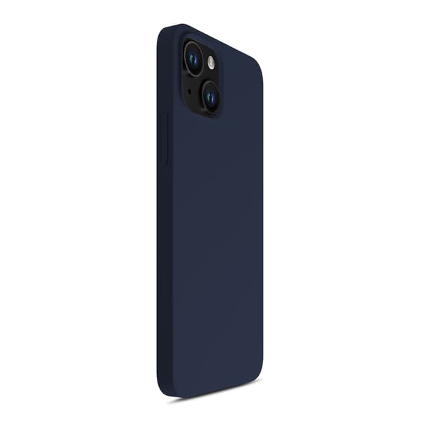 Apple iPhone 15 Plus - 3mk Silikone Cover Mørk Marineblå