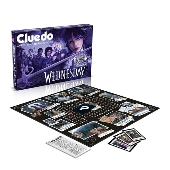 Yhteispeli HASBRO Cluedo Wednesday Monivärinen
