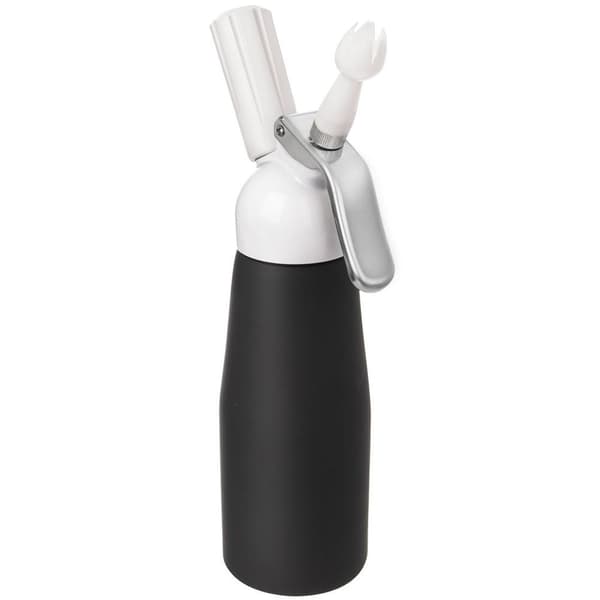 Sifon för vispad grädde svart 680 ml