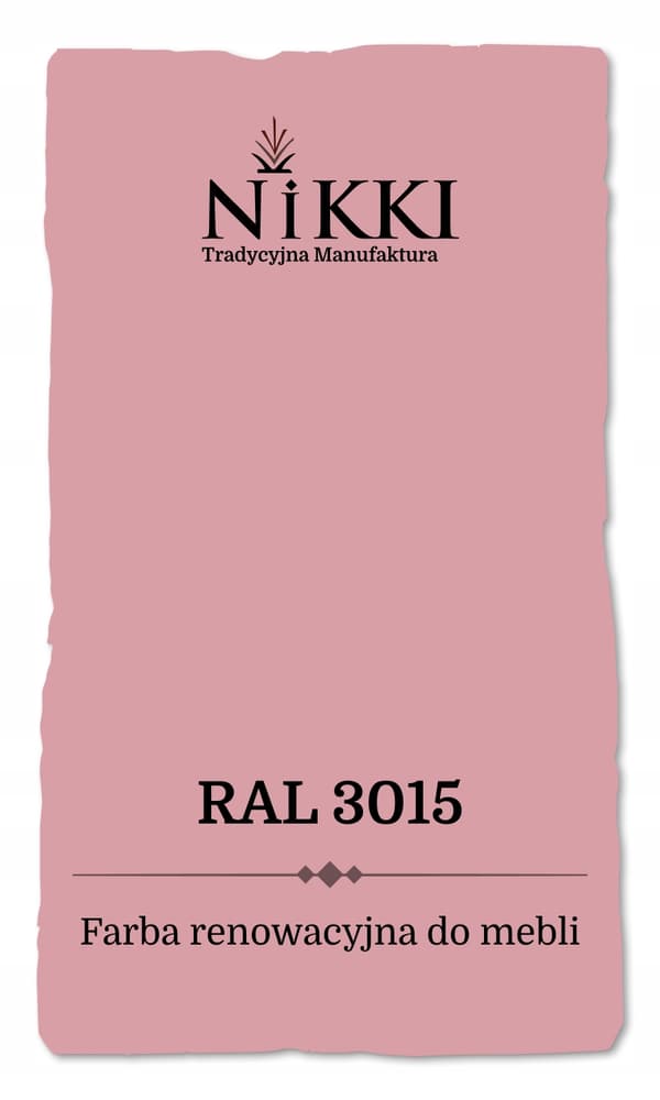 Färg för köksfrontar ljusrosa RAL3015 matt 1L