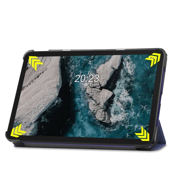 Smartfodral till Nokia T20 (svart)