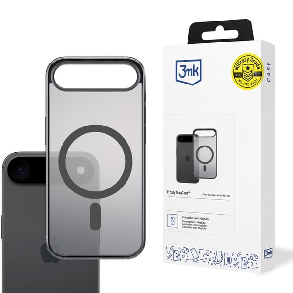 Apple iPhone 17 Air - 3mk Frosty MagCase Sort