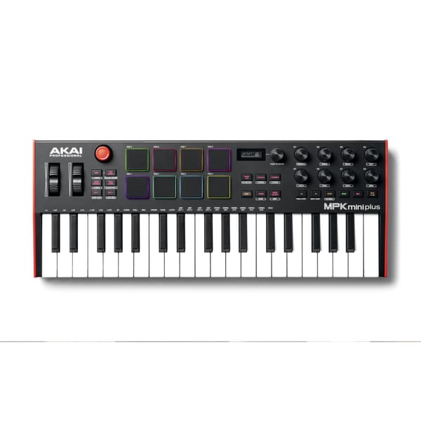AKAI MPK Mini Plus -mininäppäimistö, 37 näppäintä, MIDI