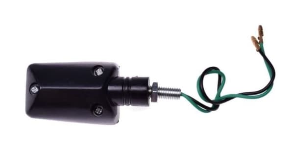 MINI VILKKUVALO MUSTA YLEISKÄYTTÖINEN 12V