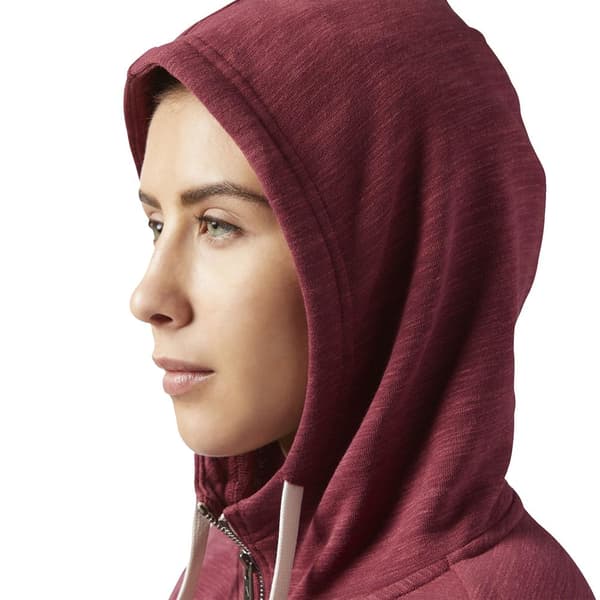 Reebok Dame ELEMENTS FULD LYNLÅS Hættetrøje XXS
