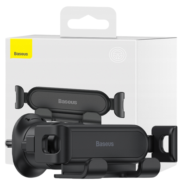 Baseus Lite Gravity Bilmontering til Grill (Sort)