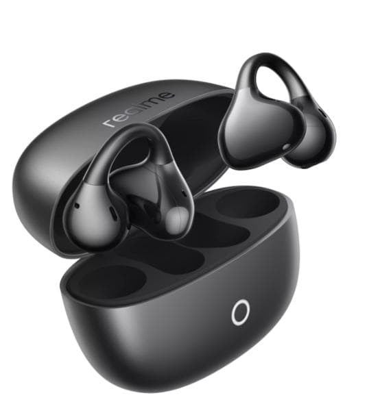 REALME Buds Clip trådløse øretelefoner (TWS) titaniumsorte