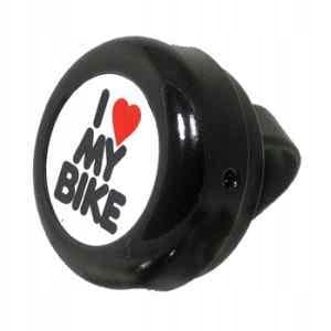 DING DONG CYKELKLOKKE I <3 MIN CYKEL SORT