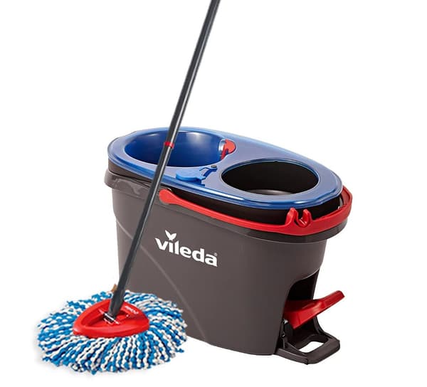 Vileda H2prO -linkomoppi teleskooppivarrella 55–123 cm