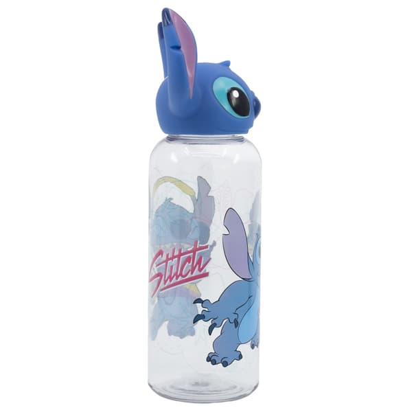 Disney Stitch - 560 ml pullo 3D-korkilla Flowers-mallistosta