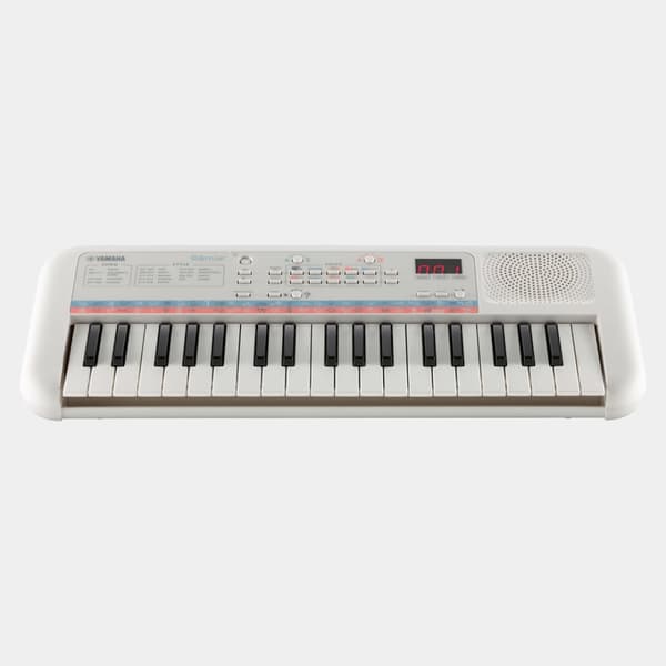 Yamaha PSS-E30 Digital Synthesizer, 37 Tangenter, Hvid