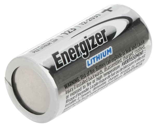 LITHIUMBATTERI BAT-CR123A/E*P2 3V CR123A ENERGIZER
