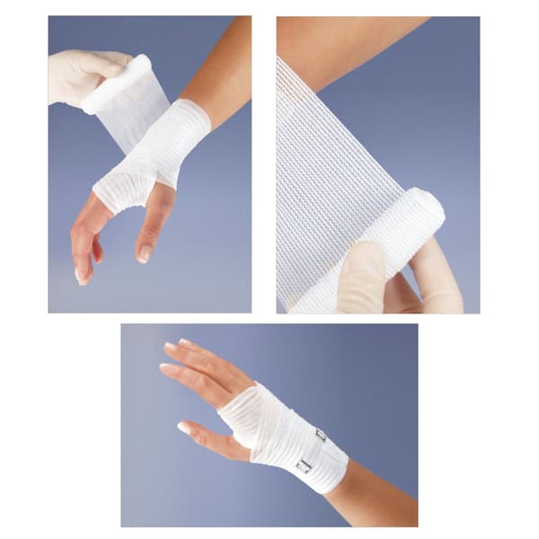 Elastiskt bandage 10cm x 5m med spänne, återanvändbart, Matoban, 1 st.