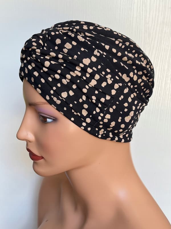 Sara Bm-376 sammenflettet turban, klar til brug selv efter kemoterapi