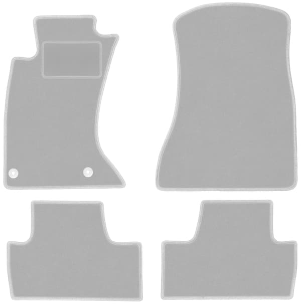 Grå bilmattor för Lexus IS II 4WD sedan (2005-2013)