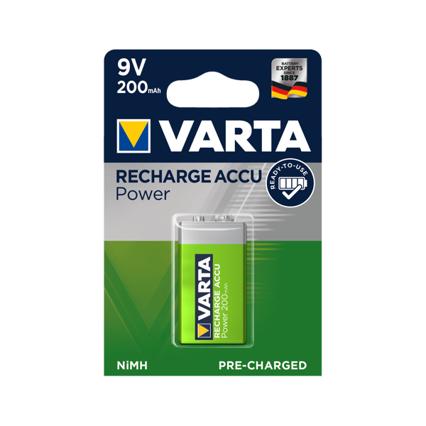Akumulator Varta 9 V 200 mAh