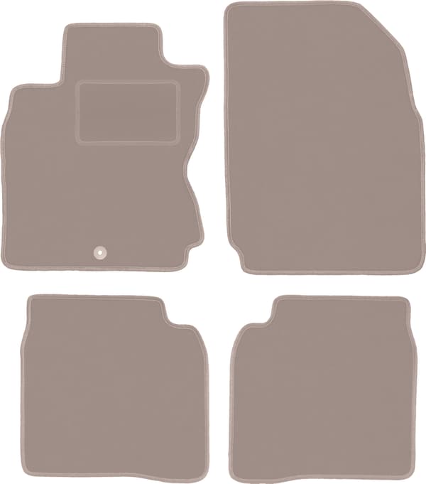 Velour-automatot: Nissan Note I E11 tila-autoon (2006-2012) beige
