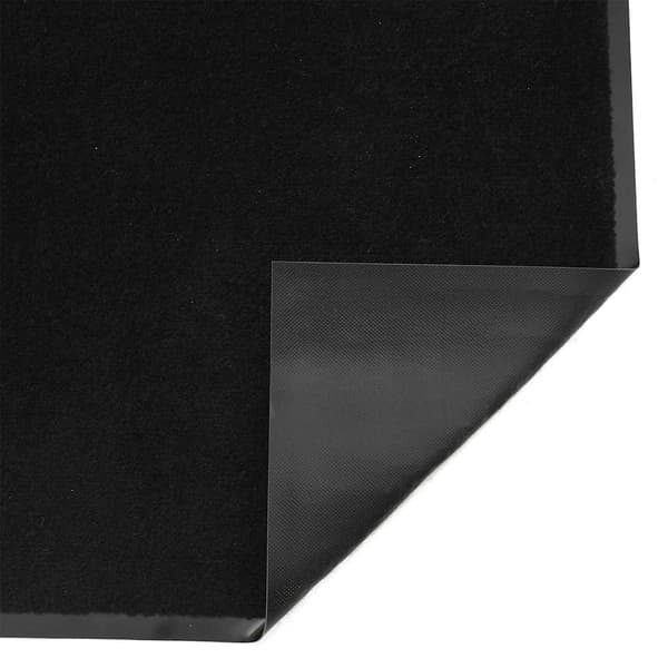 vidaXL dørmåtte sort 90x150 cm