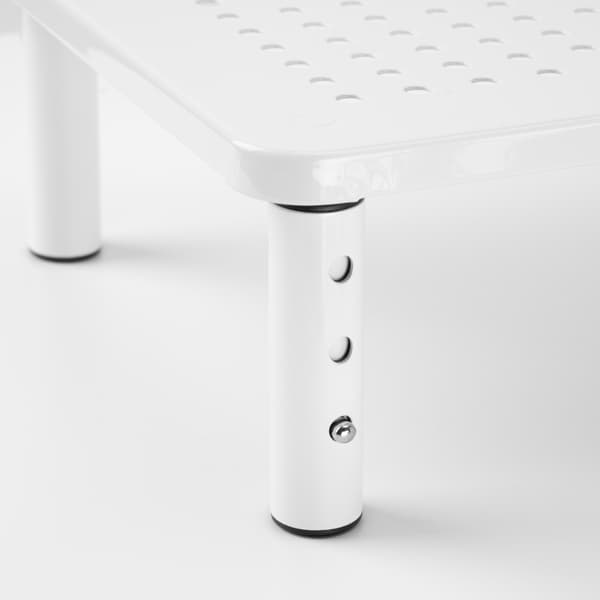 NANKIN hvid laptop skærmstativ + skuffe