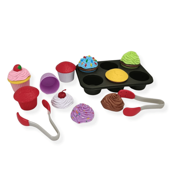 Magnetiska leksaker för barn - cupcakes 25 stycken Populära leksaker 3+