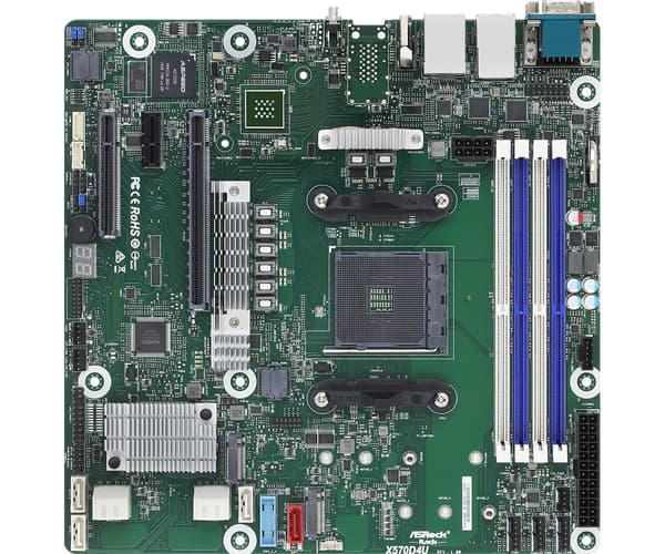 ASRock X570D4U AM4 AMD bundkort